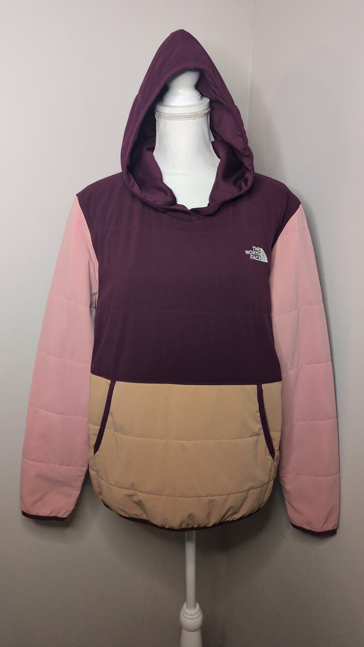 The North Face Mountain Sweatshirt Colorblock Pullover Hoodie XL